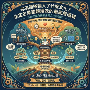 【NLP百科】你為團隊輸入了什麼文化？決定企業整體績效的最底層邏輯
