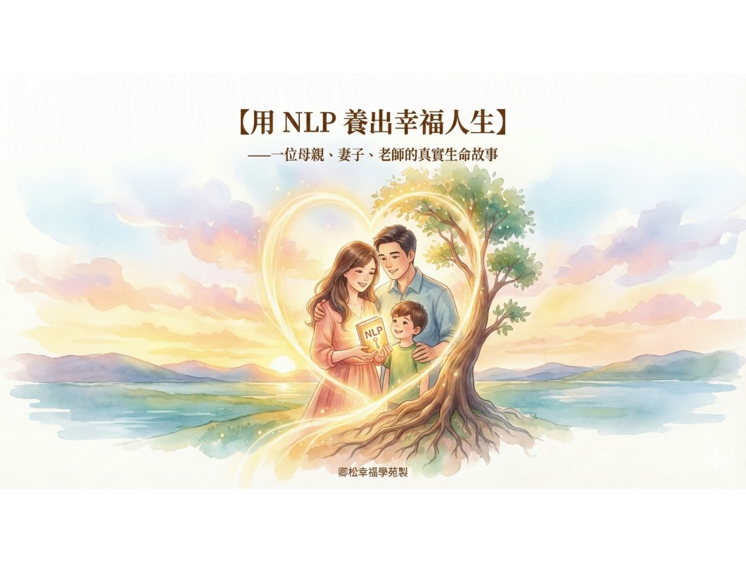【NLP百科】NLP 教養實錄：一位母親如何用「大腦使用手冊」養出情緒穩定、快樂學習的孩子